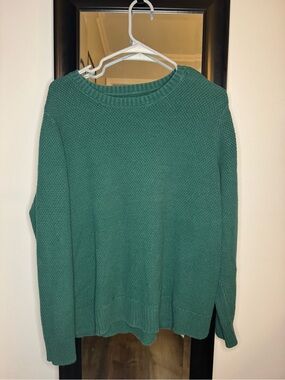 croft & barrow Teal Crewneck Sweater